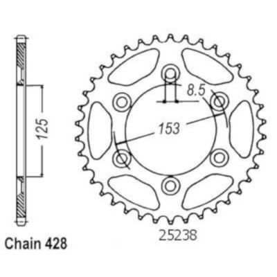 Rozeta pro Honda 25238CZ54